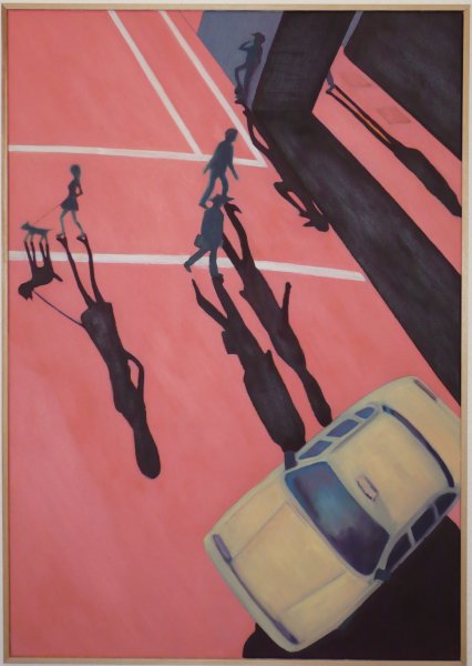 N. Y. Street Scene II,  Öl/Leinwand  2005  70 x 100 cm